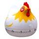 thumbnail image 1 of Temporizador mecánico para gallinas, divertido, creativo y práctico para la cocina (Blanco), 1 of 7