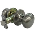 thumbnail image 1 of Tru-Guard Mushroom Passage Knob Set, Satin Nickel, 1 of 1