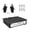 16" - Black + Stainless Steel Front + Bracket, variant on HK SYSTEMS 16inch "Stainless Steel" Front White Heavy Duty POS Interface Cash Drawer with 5Bill/5Coin