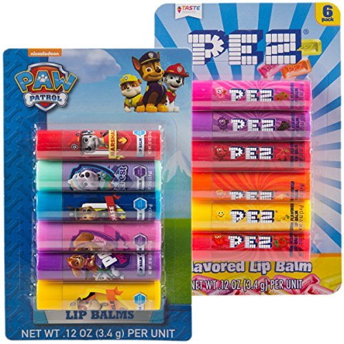 Lip Balm Chapstick Gloss Pez and Paw Patrol Assorted Candy Flavored Pack of 12 - Walmart.com - Walmart.com Lip Balm Chapstick Gloss Pez and Paw Patrol Assorted Candy Flavored Pack of 12 - Walmart.com - Walmart.com