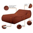 thumbnail image 4 of Classic Accessories Montlake Fadesafe Frameless Furniture - Indoor/Outdoor Bean Bag Patio Lounger, 4 of 11