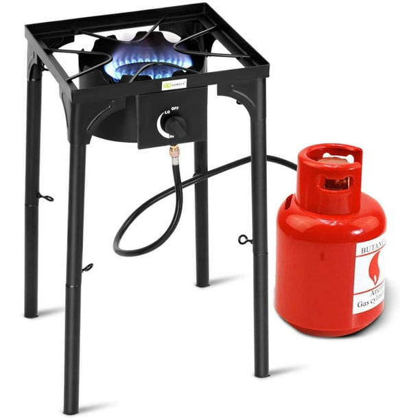Portable Propane 75000BTU High Pressure Single Burner Camp Stove