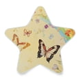 thumbnail image 2 of Star Shaped Energy Saving Night Light Living Room Night Light, Bedroom Night Light, Corridor Night Light, Study Night Light Beautiful Pale Yellow Butterfly, 2 of 6
