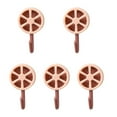 thumbnail image 3 of Ganchos de almacenamiento Kearding con forma de limón impermeables para cocina y baño Rosado, 3 of 6