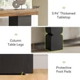 thumbnail image 5 of Tribesigns 63" Modern Console Tables, Narrow Wood Long Sofa Table Behind The Couch, Brown, 5 of 5