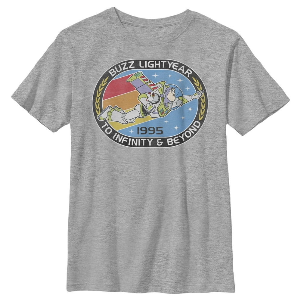 Disney Pixar Toy Story - Boy's Toy Story Buzz Lightyear 1995 T-Shirt - Walmart.com - Walmart.com