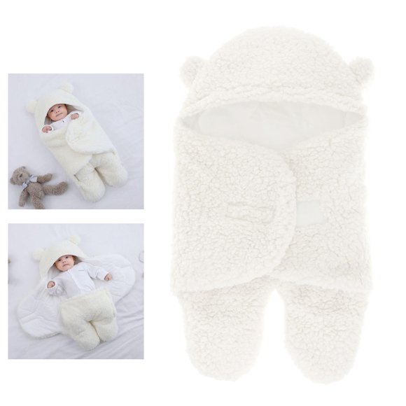 Manta para bebé CUTICAT Saco de dormir para bebé L blanco