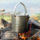 thumbnail image 5 of 1 juego de cubiertos de acero inoxidable, cuenco plegable, taza portátil para acampar, hervidor para exteriores, 5 of 6