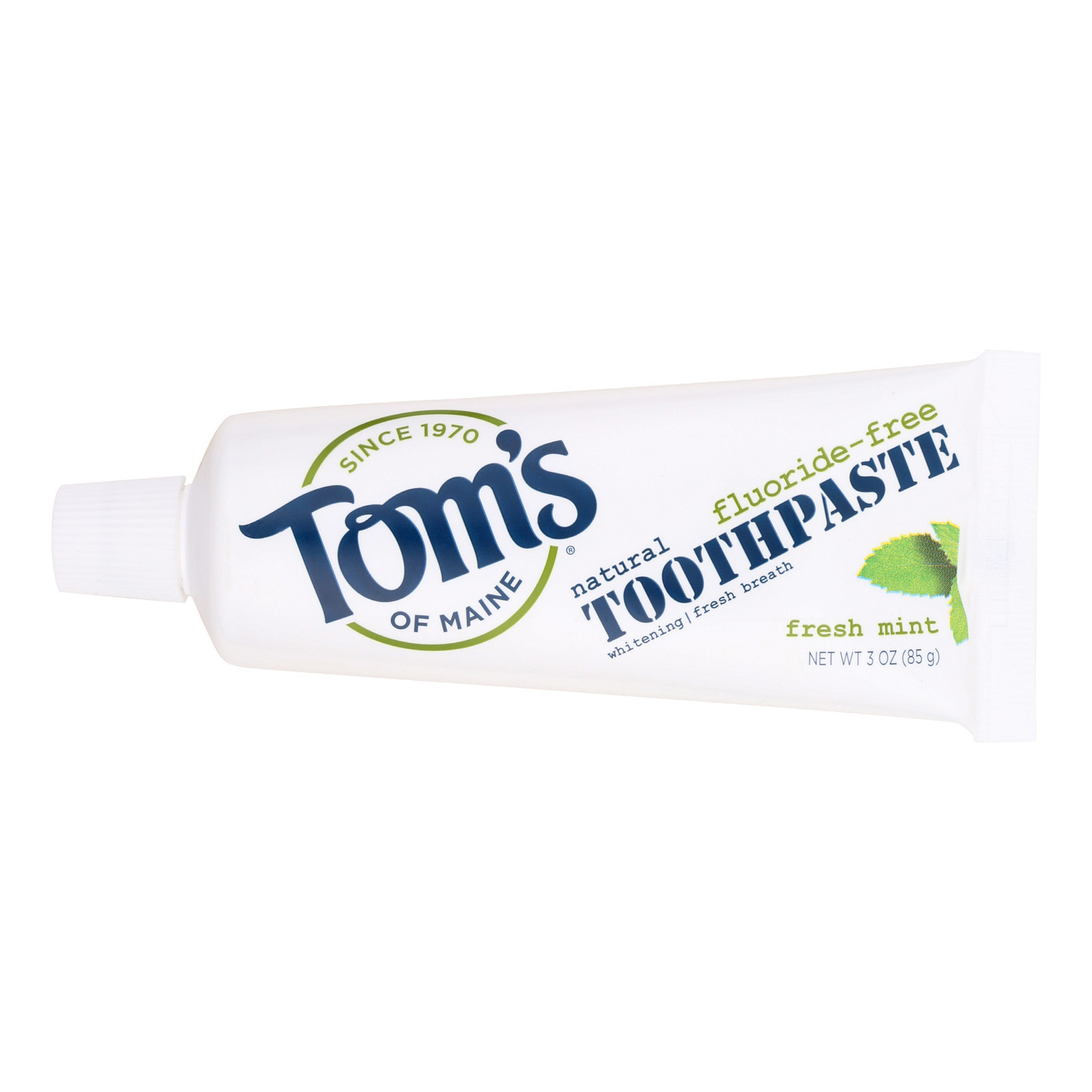 Tom's of Maine Travel Natural Toothpaste Fresh Mint, FluorideFree