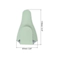 thumbnail image 2 of Unique Bargains 4.5'x2.6' PU Leather Embroidery Scissors Sheath Protective Cover, Light Green 4 Pack, 2 of 7