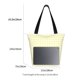 thumbnail image 3 of Disketp Lemon Yellow Checkboard Bolsa de Hombro Casual para Mujer, Bolso Cruzado para Compras, Viajes y Uso Diario, 3 of 6