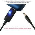 thumbnail image 2 of QC3.0 USB to 3.5/4.4/5.5mm 12V 1.5A Step-up Converter Power Supply Cable for WiFi Router Speaker Camera LED Lamp Fan, 2 of 3