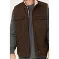 thumbnail image 3 of Hawx Work Gear Men's Weathered Sherpa Lined Work Vest Dark Brown XX-  US, 3 of 4