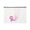H, variant on Cancer Awareness Makeup Bag for Women, Coquette Pink Ribbon Bow Cosmetic Zipper Pouch, Chemo Gifts for Woman, Pink Ribbon Butterfly Tote Bag for Purse and Travel