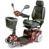 Drive Medical Burgundy Pilot 3-wheel Pow