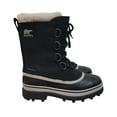 thumbnail image 3 of Sorel Women's Caribou Insulated Lace Up Removable Felt Liner Winter Boot (Black/Stone, 10), 3 of 6