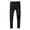Black, variant on QHFBli Mens Baggy Jeans Ripped Jeans Hot Stamping Elastic Slim Fit Small Leg Pants Trendy