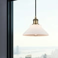 thumbnail image 5 of 516-1P-WPC-G131-Innovations Lighting-Orwell - 1 Light Cord Hung Mini Pendant In Industrial Style-6.5 Inches Tall and 8.38 Inches Wide-White/Polished, 5 of 6