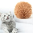 thumbnail image 4 of Juguete 10PCS Portátil Colorido Gato Juguete Pelota Jugando Juguete Gato Juguete Mascota Juguete Marrón, 4 of 6