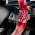thumbnail image 5 of Petal flower 14.5 Inch Printing PVC Leather Auto Accessories Steering Wheel Covers Car Wheel Covers Steering Wheel Cover, 5 of 6