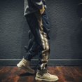 thumbnail image 3 of Pantalones cargo de calle con múltiples bolsillos para hombre, pantalones harén de moda emo para hombre Y2k, los más baratos con venta al por mayor, pantalones de trabajo de alta calidad, 3 of 4