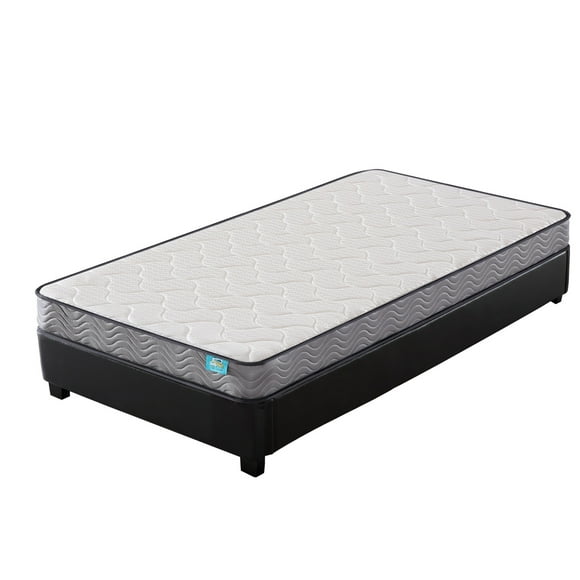 ViscoLogic Twin - Savy Deep Feel Reversible High Density Foam Twin Mattress for Guest Beds, Bunk Beds and Trundle Beds, CertiPUR-US® Certified Foam