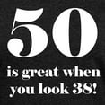 thumbnail image 3 of CafePress - 50Th Birthday Humor T Shirt - Womens Football Shirt, 3 of 4