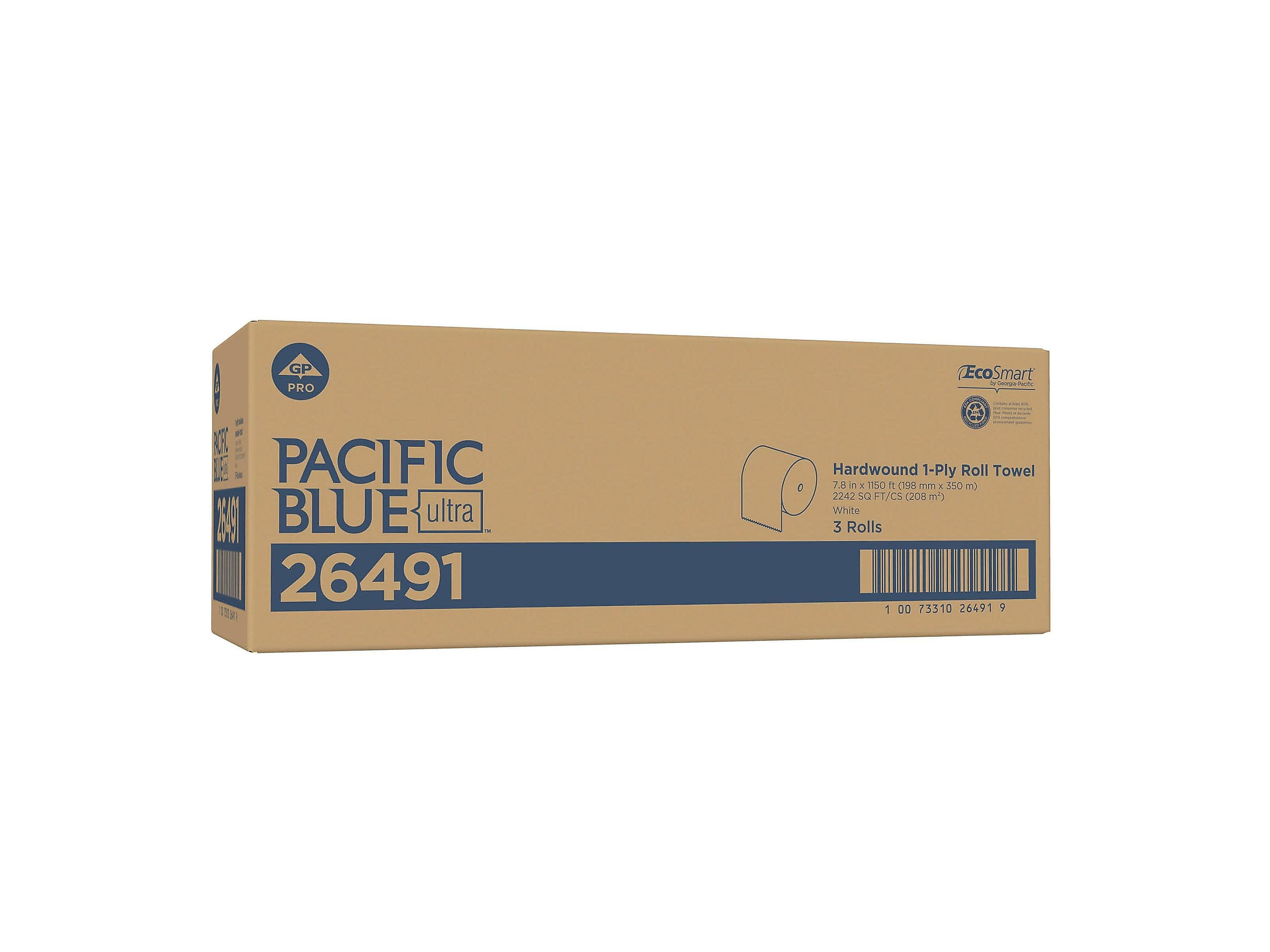 Pacific Blue Ultra Paper Towels White 7.87 X 1150 FT 6 Roll//carton for sale online