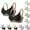 Beige, variant on LOVZFMLL 2 Pack Bras for Women Comfort Soft Push Up Sports Bras Full Coverage Padded Bra Wireless Everyday Bralettes Adjustable Straps Beige 3XL