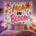 thumbnail image 2 of Phrase Bloom Hand With Painted Word Appears, Inspirational Illustration for Quote Lovers, Aesthetic Wall Decor, Valentine's Day Gift, Tapestry Wall Hanging for Dorm and Living Room, 2 of 7
