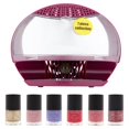 The Color Salon Nail Station Nail Dryer + Nail Polishes