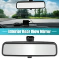 thumbnail image 3 of Unique Bargains Rear View Mirror Car Interior Inner Rearview Mirror Black for VW Passat B5 99-05 for Jetta MK4 99-04, 3 of 6