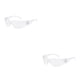 thumbnail image 1 of Jumpingount Gafas protectoras Policarbonato Estilo simple Crews Gafas de seguridad Protección ocular Accesorios de soldadura para soldador Transparente 2piezas Transparente Jumpingount CBP362099, 1 of 5