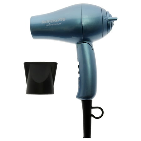 BaBylissPRO Nano Titanium Foldable Handle - BNT053TUC - Blue - 1 Pc Hair Dryer