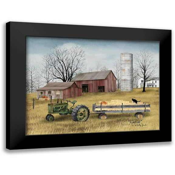 Jacobs, Billy 14x12 Black Modern Framed Museum Art Print Titled - Hayride