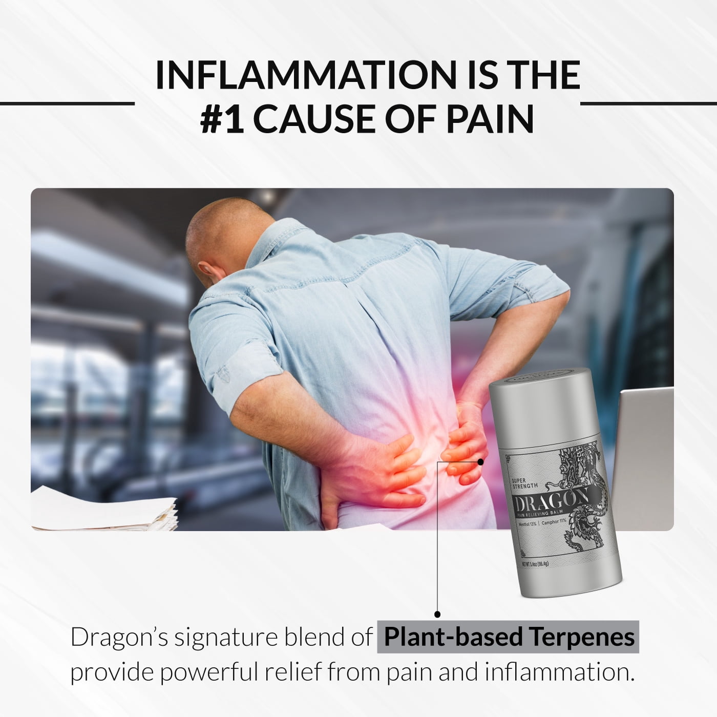 Dragon Pain Relief Super Strength Balm for Muscles and Joints, 3.4oz