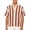 Red, variant on Men's Striped Crochet Short Sleeve Shirts 2026 Early Spring Stylish Color Block Button down Shirts Soft Loose Comfy Hollow out Collared Knit Tops Red M
