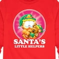 thumbnail image 3 of Garfield - Santas Little Helpers  - Toddler And Youth Long Sleeve Graphic T-Shirt, 3 of 5