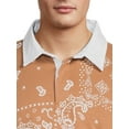 thumbnail image 4 of No Boundaries Men's Polo Sweatshirt, 4 of 5