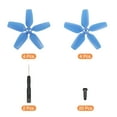 thumbnail image 3 of 8 Pcs Low Noise Propellers 2.8 Inch Blue Drone Blades Propeller Replacement, 3 of 4