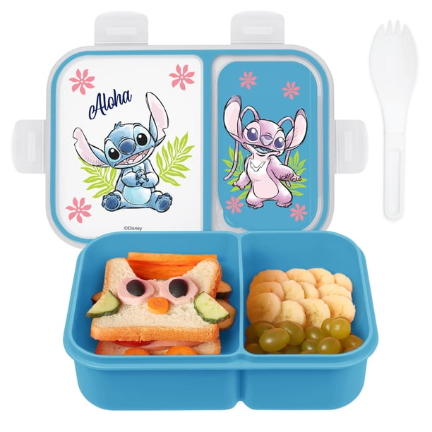 Lonchera Bento Box Disney a prueba de fugas para niños con diseño de Mickey Minnie