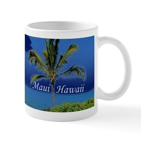 CafePress - Maui Hawaii - 11 oz Ceramic Mug - Novelty Coffee Tea Cup