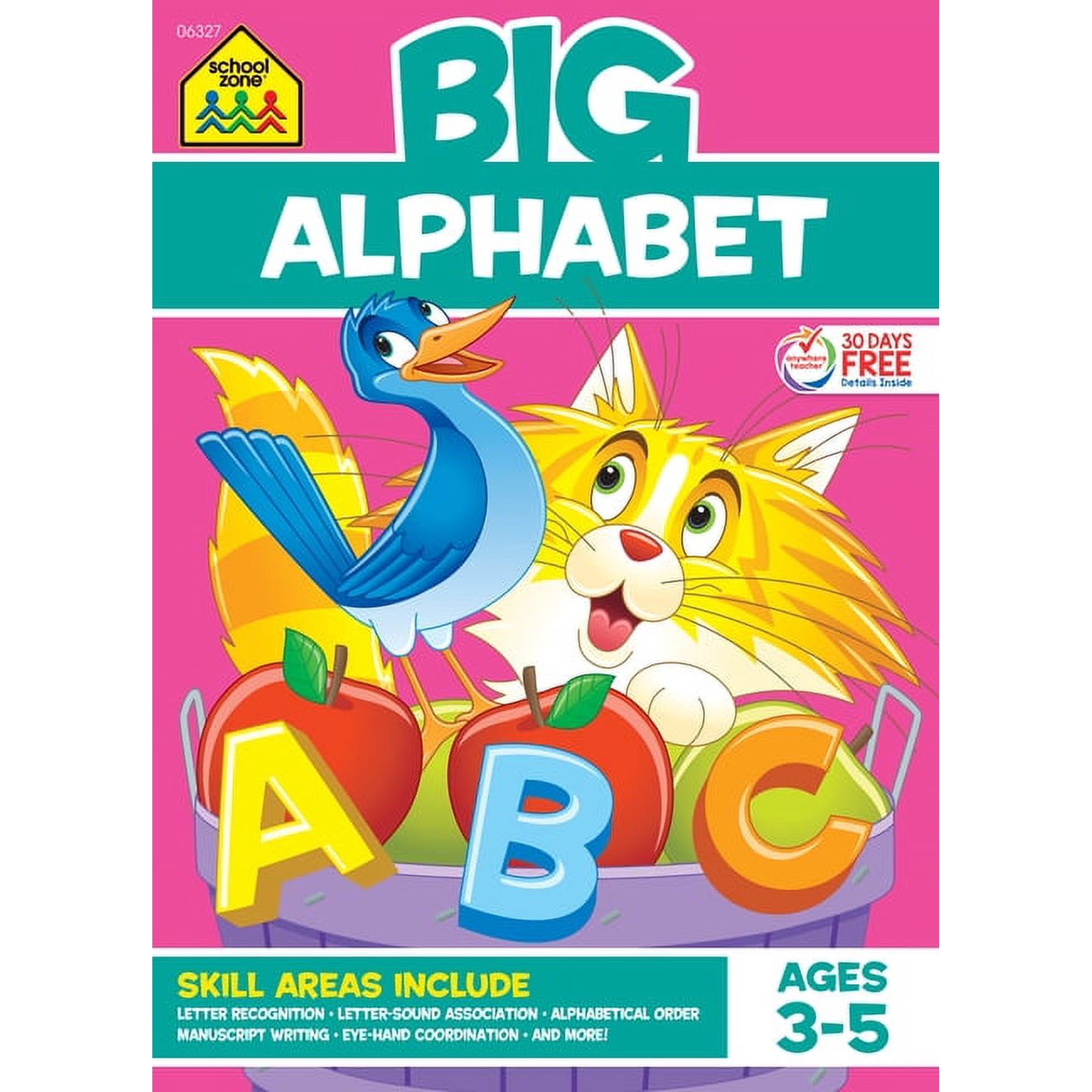 School Zone Big Alphabet Workbook