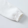 thumbnail image 6 of Cozy Knitted Cardigan Jacket for Little Girls Solid Color Casual Tops, 6 of 6