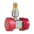 thumbnail image 2 of Zootealy R134A Automotive Air Conditioning Refrigerant Quick Connector Kit - Multicolor Metal Material, Includes Quick Couplers, Can Tap, Tank Adapter, and Valve Core Remover, 2 of 6