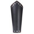 thumbnail image 3 of 2PCS Men Faux Leather Arm Guard Wax Rope Cosplay Wrist Guard Cycling Arm Guard, 3 of 10