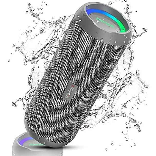 wonima11 Portable Bluetooth Speaker 30W Dual Pairing True Wireless Stereo HD Sound IPX7 Waterproof Outdoor Sport Shower Wireless Speaker Bluetooth 5.3 for Home Party