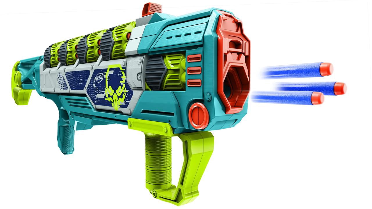 Nerf Elite Rebel Ops Doom Cannon Blaster, 60 Nerf Elite Foam Darts