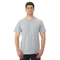 thumbnail image 1 of Jerzees Mens DRI-POWER Active Short Sleeve Pocket Crew T-Shirt, M, Ash, 1 of 1