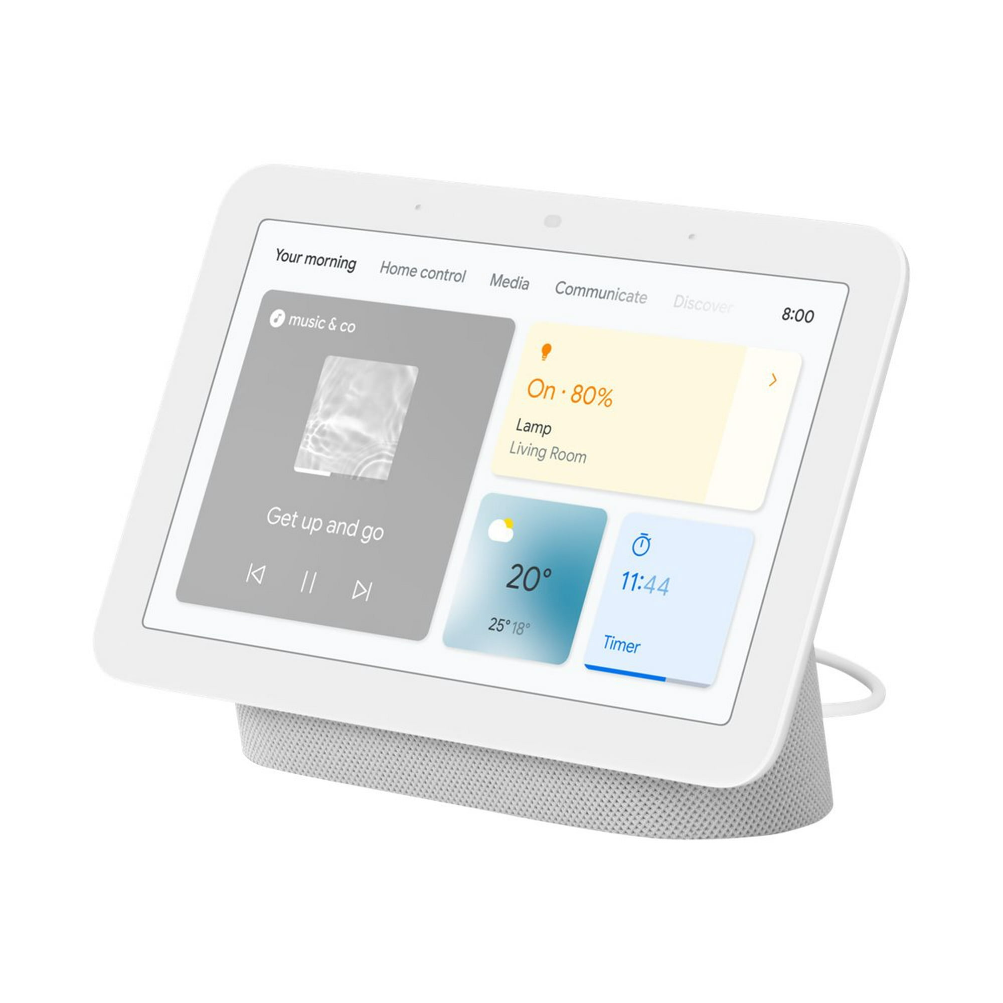 Google Nest Hub ホワイト Google Nest Hub (2nd Gen) - Smart display - LCD 7